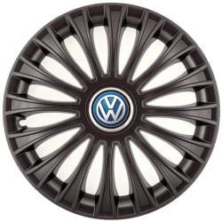 AutoHelix MSA Set 4 Capace Roti, potrivite jantelor de R14, pentru Volkswagen, model dino Negru (15060)