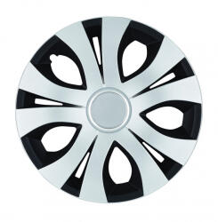 AutoHelix MSA Set 4 Capace Roti Top Gri-Negru R14 (00000853)
