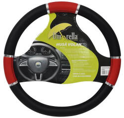 AutoHelix MSA Husa Volan Lux Rosu 37-39 Cm (cx_07836)