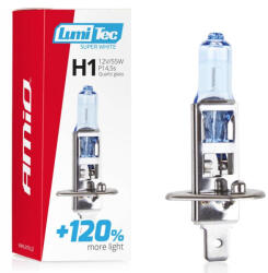 AMiO Bec halogen H1 12V 55W LumiTec Super Alb +120% (AX_02135)