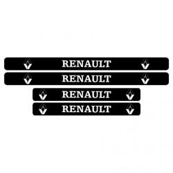 AutoHelix MSA Set 4 Stickere Negre Pentru Praguri Renault (00002150-1958)