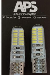 AutoHelix MSA Set 2 becuri auto W5W/T10- 24 smd CANBUS-alb (AX_LED 067-B)