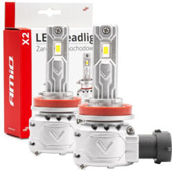 AMiO Set becuri LED seria X2 H8/H9/H11/H16 AMiO-02974 (AX_02974)