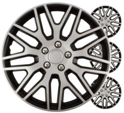 AMiO Capace roți auto Dakar, set 4 piese, negru argintiu, 14" COLOR BOX (AX_8491)