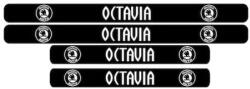 AutoHelix MSA Set 4 Stickere Negre Pentru Praguri Octavia (00002150-3581)