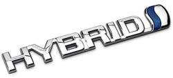 AutoHelix MSA Emblema Hybrid 3D pentru Toyota, crom cu albastru, dimensiuni 15x2cm (GM-K0274-0410-036)