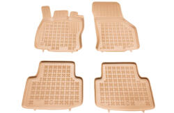 AutoHelix MSA Covorase Presuri Auto Cauciuc Dedicate Bej VW PASSAT B8 2014 - 2023 (MB-200119B)