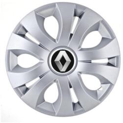 AutoHelix MSA Set 4 Capace Roti 14 inch (R14), Compatibil Cu Renault, model Top Gri (17996)