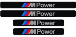 AutoHelix MSA Set 4 Stickere Negre Pentru Praguri BMW M Power (00002150-3608)