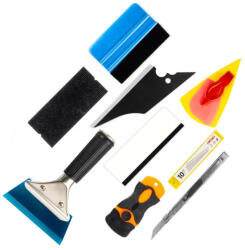 AMiO Set instrumente pentru aplicarea foliei auto 11 buc (AX_03118)