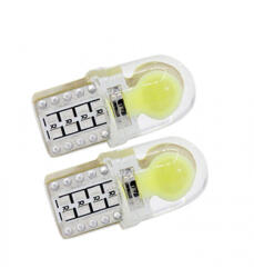 AutoHelix MSA Set 2 becuri auto W5W/T10 Cob siliconat CAN (AX_LED 058-A)