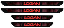 AutoHelix MSA Set 4 Stickere Negre Pentru Praguri Dacia Logan (000002683)