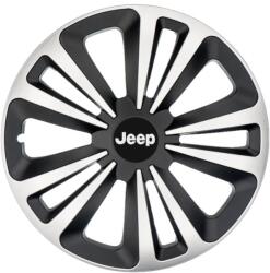AutoHelix MSA Set 4 Capace Roti Terra Gri-Negru R15, Compatibil Cu Jeep (2785)