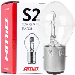 AMiO Bec cu halogen S2 12V 35/35W BA20d AMIO-03368 (AX_03368)