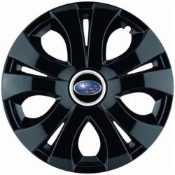 AutoHelix MSA Set 4 Capace Roti Top Negru R15, Compatibil Cu Subaru (14405)