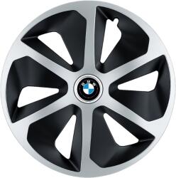 AutoHelix MSA Set 4 capace roti Roco Gri-Negru R15 Compatibil Cu BMW (2602)