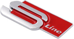 AutoHelix MSA Emblema Sline, pentru spate portbagaj Audi (GM-K0274-0611-017)