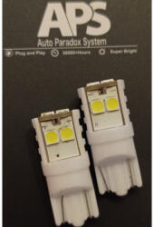 AutoHelix MSA Set 2 becuri autoT10/W5W-3030-6 Smd Ceramic Alb (AX_LED 549-W)