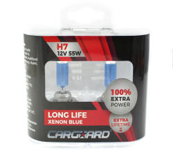 Carguard Set de 2 becuri Halogen H7 +100% Intensitate - LONG LIFE - CARGUARD (CG_BHA024)