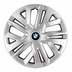 AutoHelix MSA Set 4 Capace Roti 14 inchi (R14) Raven Gri, Compatibile Cu BMW (1778)