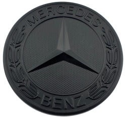 AutoHelix MSA Emblema pentru capota Mercedes tip banut - 57mm, Negru Mat (BPZH0463)