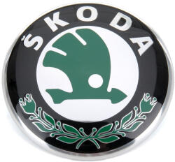 AutoHelix MSA Emblema capota/hayon/portbagaj Skoda 80mm, Octavia, Fabia, Roomster (maf311)