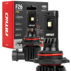 AutoHelix MSA Becuri auto LED F26 PRO LumiTec LIMITED +130% DUO FULL CANBUS HIR2 12V 24V AMIO-04876 (AX_04876)