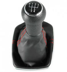 AutoHelix MSA Nuca schimbator viteze + manson compatibil Volkswagen Golf 4 Diesel, Rama Cromata (PR112)
