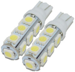 AutoHelix MSA Set 2 becuri auto W5W/ T10 -5050-13 SMD 12V ALB (AX_LED 550)