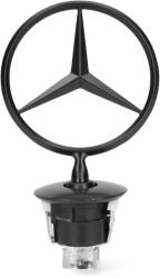 AutoHelix MSA Emblema MERCEDES STAR EMBLEM pe capota, Culoare Negru (k0228-0726-3612)