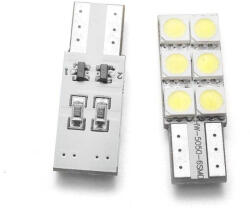 AutoHelix MSA Set 2 becuri auto W5W/ T10- 6 Smd A alb (AX_LED 514)