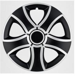 AutoHelix MSA Set 4 Capace Bis Gri-Negru R15 (00000807)