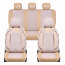 AutoHelix MSA Set Huse Scaune Universale City BEJ, Personalizate cu Nissan Nou (CityNissanNou)