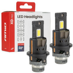 AMiO Set Becuri auto XD PRO D4S D4R FULL CANBUS LED AMIO-04682 (AX_04682)