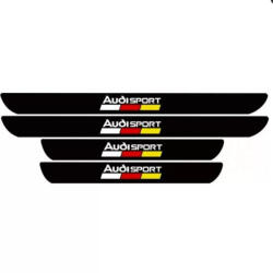 AutoHelix MSA Set 4 Stickere Negre Pentru Praguri Audi Sport (00002150-4541)