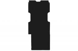 AutoHelix MSA Covor Portbagaj Cargo Opel MOVANO B II L4 2010 - 2022 | Renault MASTER III L4 2010 - 2019, 2019 - (MB-101379)