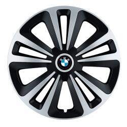 AutoHelix MSA Set 4 Capace Roti Terra Gri-Negru R15, Compatibil Cu BMW (2606)