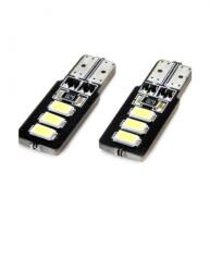 AutoHelix MSA Set 2 becuri auto W5W/ T10- 6 smd -CANBUS-alb (AX_LED 081-B)