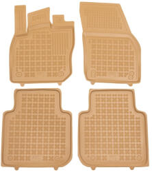 AutoHelix MSA Covorase Presuri Auto Cauciuc Dedicate Bej Skoda KODIAQ II 2024 - (MB-200219B)