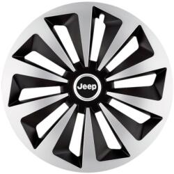 AutoHelix MSA Set 4 capace roti Fox Gri-Negru R14 Compatibil Cu Jeep (6171)