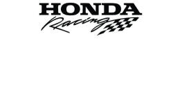 AutoHelix MSA Sticker Honda Racing 15x5.1 cm, Creative Rey® (5902211920183-18254)