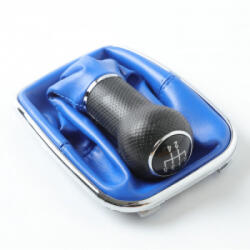 AutoHelix MSA Maneta Schimbator VW Golf IV MK4 (1999-2004) - 5 Viteze, Diametru Interior 23 mm, Culoare Albastra (AX_FXVW-120-23 MM)