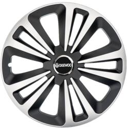 AutoHelix MSA Set 4 Capace Roti Terra Gri-Negru R15, Compatibil Cu Daewoo (2634)