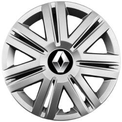 AutoHelix MSA Set 4 Capace Roti 14 inchi (R14) Compatibile Cu Renault, Model - 203 (203Renault)