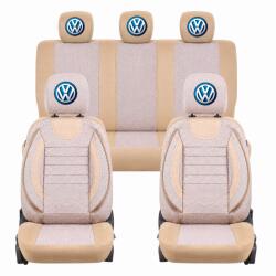 AutoHelix MSA Set Huse Scaune Universale City BEJ, Personalizate cu Volkswagen (CityVolkswagen)