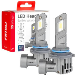 AMiO Set Becuri LED auto X5 Winger Series HB4 6000K Canbus AMIO-03949 (AX_03949)