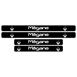 AutoHelix MSA Set 4 Stickere Negre Pentru Praguri Renault Megane (00002150-3327)