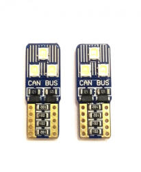 AutoHelix MSA Set 2 becuri auto W5W/ T10-3 Smd -12V -CANBUS-alb (AX_LED 554)