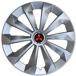 AutoHelix MSA Set 4 Capace Roti 15 inchi (R15) Fame Gri, Compatibile Cu Mitsubishi (4009)
