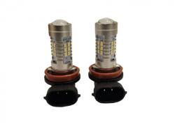 AutoHelix MSA Set 2 becuri auto HB3 cu lupa 21 smd (AX_LED 206)